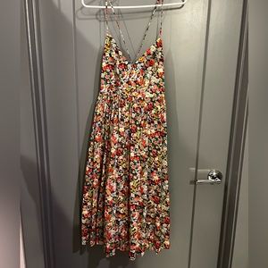 J.Crew x Liberty Thorpe Floral midi dress